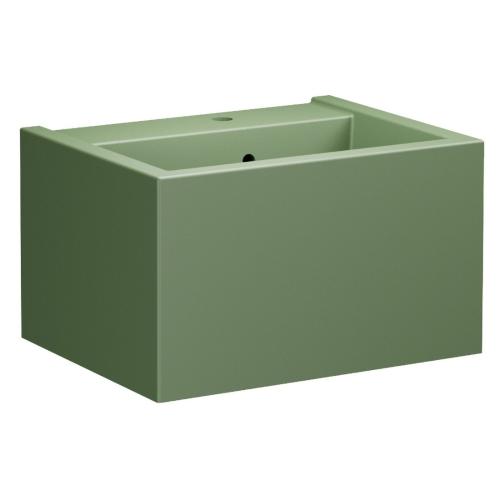 KANAAL umywalka ceramiczna 60x46,5 cm, verde mat 574011