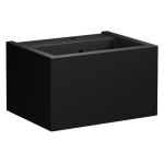 KANAAL umywalka ceramiczna 60x46,5 cm, czarny mat 574031
