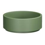 OKE umywalka ceramiczna nablatowa, średnica 40 cm, verde mat 554111