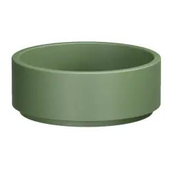 OKE umywalka ceramiczna nablatowa, średnica 40 cm, verde mat 554111