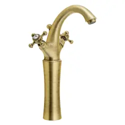 ANTEA Bateria umywalkowa wysoka stojąca 30 cm, brąz 3276L