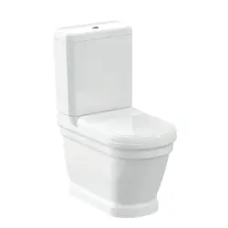 ANTIK Kompakt WC ceramiczny stojący 37x63 cm odpływ poziomy AN360/AN410/SSUV25