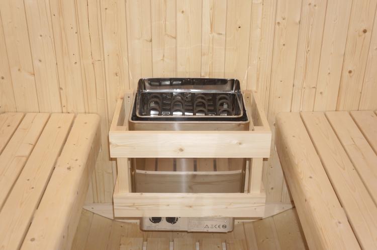 BERGEN Sauna zewnętrzna ogrodowa 4-osobowa sucha Fińska w kształcie beczki świerk z siedziskami zewnętrznymi F70220 wymiary