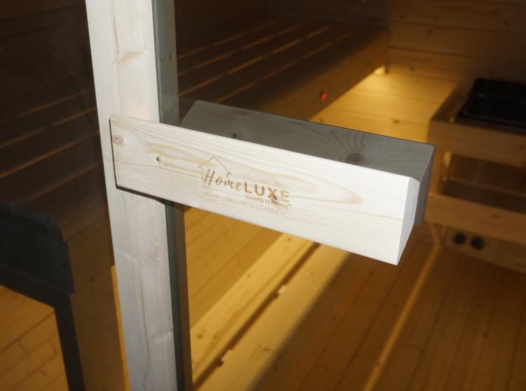 BERGEN Sauna zewnętrzna ogrodowa 4-osobowa sucha Fińska w kształcie beczki świerk z siedziskami zewnętrznymi F70220 wymiary