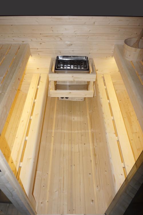 HANKO Sauna zewnętrzna ogrodowa 6 osobowa sucha Fińska świerk F60180