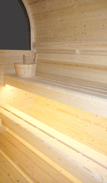 HANKO Sauna zewnętrzna ogrodowa 6 osobowa sucha Fińska świerk F60180