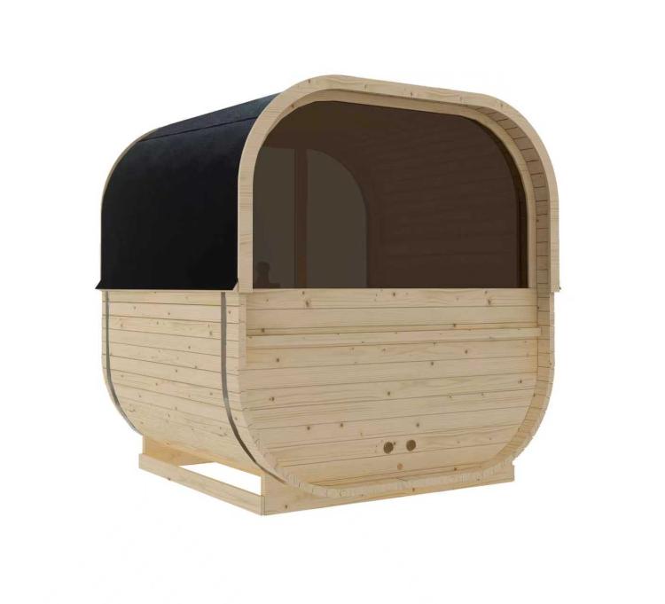 HANKO Sauna zewnętrzna ogrodowa 6 osobowa sucha Fińska świerk F60180