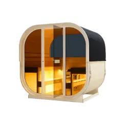 HANKO Sauna zewnętrzna ogrodowa  6 osobowa sucha Fińska świerk F60180