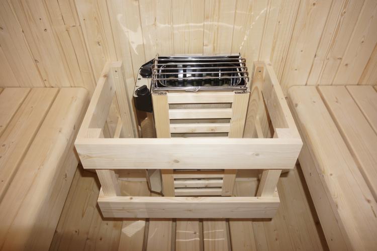 TROMSÖ M Sauna zewnętrzna ogrodowa 2 osobowa sucha Fińska w kształcie beczki świerk F50120