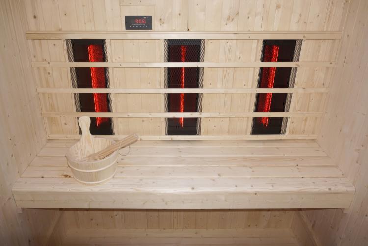 LAHTI Sauna zewnętrzna ogrodowa 4 - 6 osobowa sucha Fińska i infrared F30200