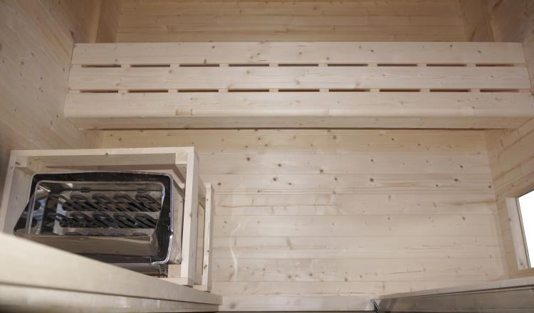 LAHTI Sauna zewnętrzna ogrodowa 4 - 6 osobowa sucha Fińska i infrared F30200