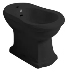 RETRO Bidet stojący z otworem na baterię czarny mat 102031