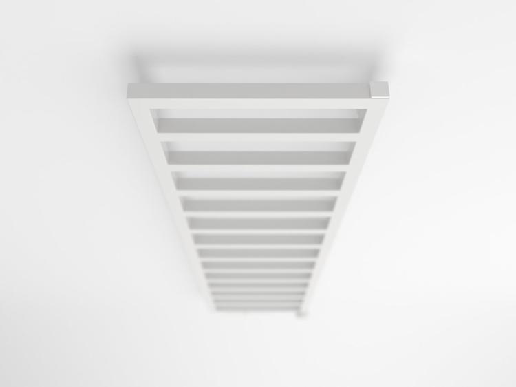 GIANLUCA grzejnik łazienkowy 400x1590 mm, 509 W, biały mat GL159 z góry