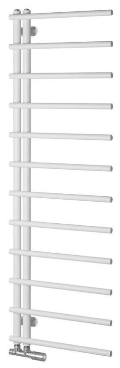 JUSTINA grzejnik łazienkowy 500x1510 mm, 410W, biały mat IR151W  druga strona
