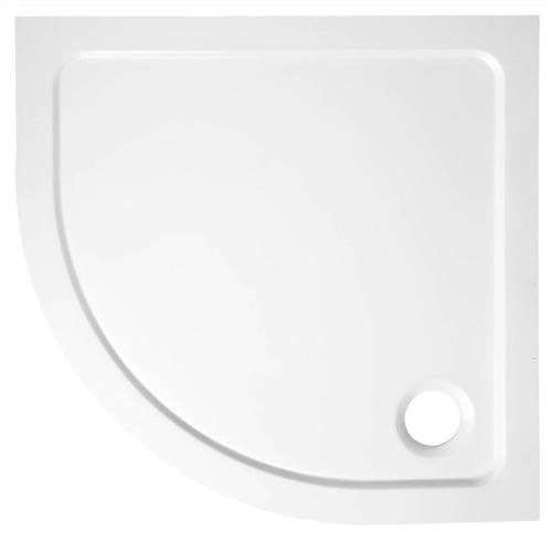 TECMI Brodzik kompozytowy półokrągły R55 80x80x3 cm PQ558