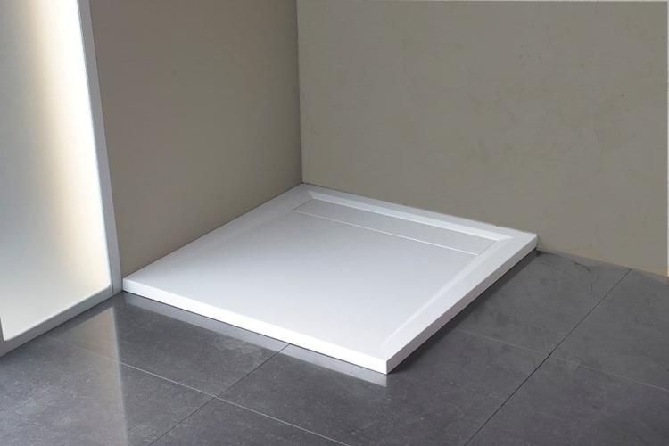 ARENA Brodzik kompozytowy kwadratowy z odpływem liniowym 90x90 cm 71601 5.jpg