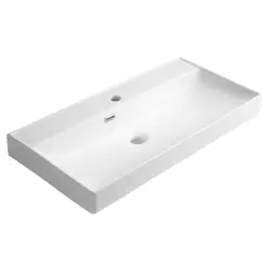 PARLA umywalka ceramiczna 80x38 cm, biały  9980