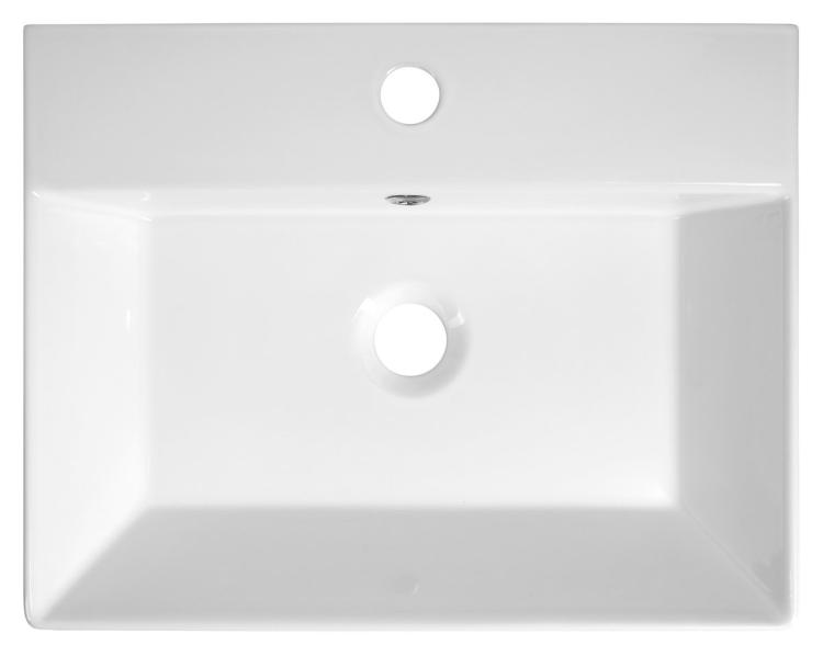 ORION umywalka ceramiczna 49x38,5 cm, biały 27050 z góry