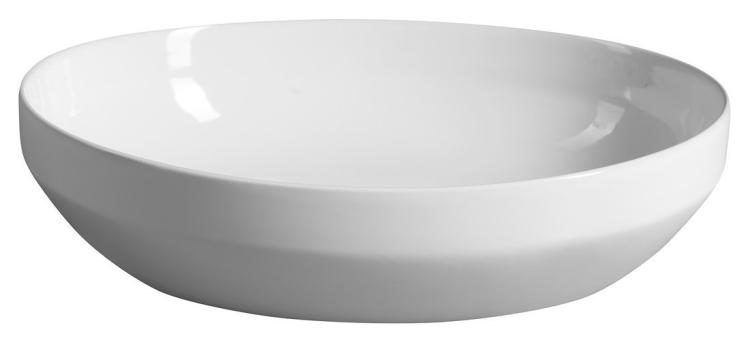 Umywalka ceramiczna nablatowa 50,5x37 cm, biały 50361 bok