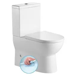 JALTA RIMLESS kompakt WC, odpływ uniwersalny PB103RW
