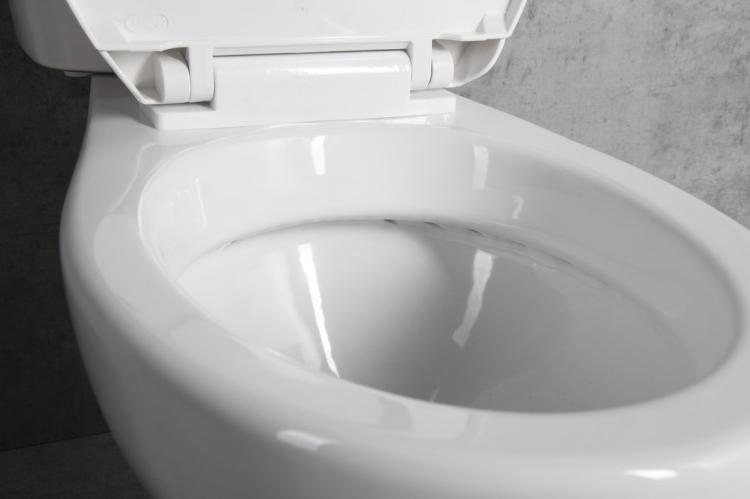 MANUEL kompakt WC, podwójny przycisk 3/6 l, odpływ dolny, biały PS8814 wnętrze