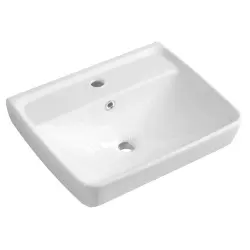 DURU umywalka ceramiczna 50x40 cm, biały TU0350 