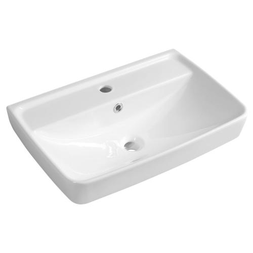 DURU umywalka ceramiczna 60x40 cm, biały TU0351