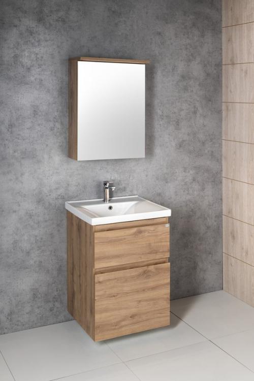 SAVA 55 umywalka meblowa 55x46 cm, biały 2055 wizualizacja