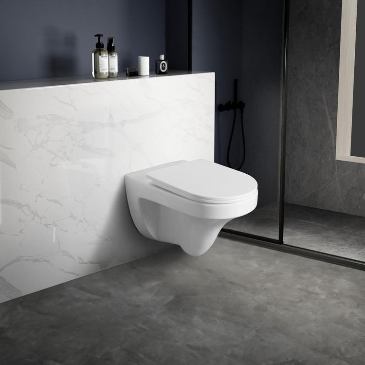 DENICA WC misa wisząca, Vortex Rimless, 36x52 cm, biały PS8512 aranżacja