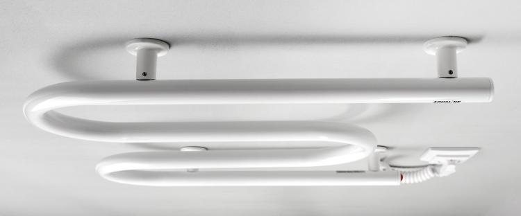 VIPE elektryczna suszarka na ręczniki 500x525 mm, 59 W, biały SU155 z góry