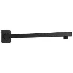 Ramię deszczowni ścienne 40 cm, czarny mat TQ043B