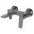 FLERY bateria wannowa/prysznicowa ścienna z obrotową wylewką, gun metal FY010GM