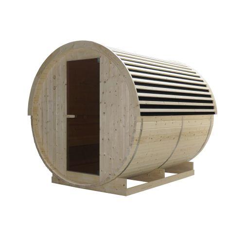 NYBORG L Przestronna sauna zewnętrzna dla maks. 6 osób F80220