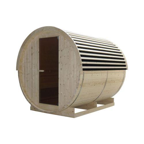 NYBORG L Przestronna sauna zewnętrzna dla maks. 6 osób F80220