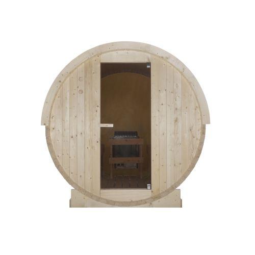 NYBORG M – Przestronna sauna zewnętrzna dla 4 osób F80180