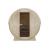 NYBORG M – Przestronna sauna zewnętrzna dla 4 osób F80180