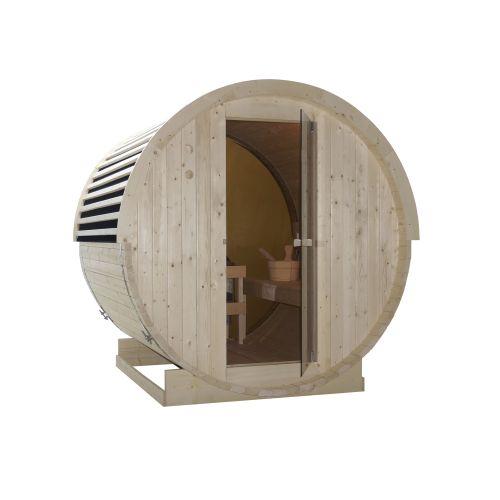 NYBORG M – Przestronna sauna zewnętrzna dla 4 osób F80180