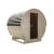 NYBORG M – Przestronna sauna zewnętrzna dla 4 osób F80180