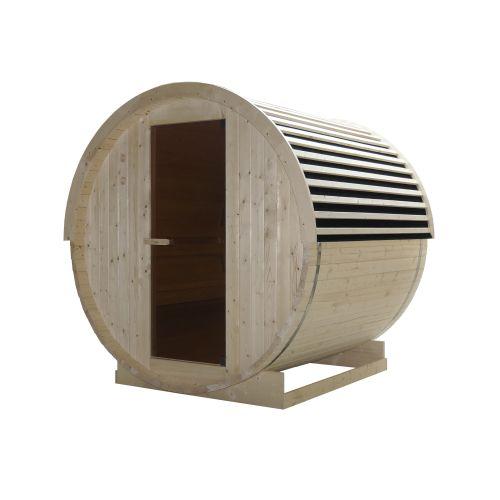 NYBORG M – Przestronna sauna zewnętrzna dla 4 osób F80180