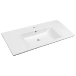 ZUNO 100 umywalka meblowa 100x45 cm, biała 9100