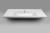 ZUNO 100 umywalka meblowa 100x45 cm, biała 9100 front