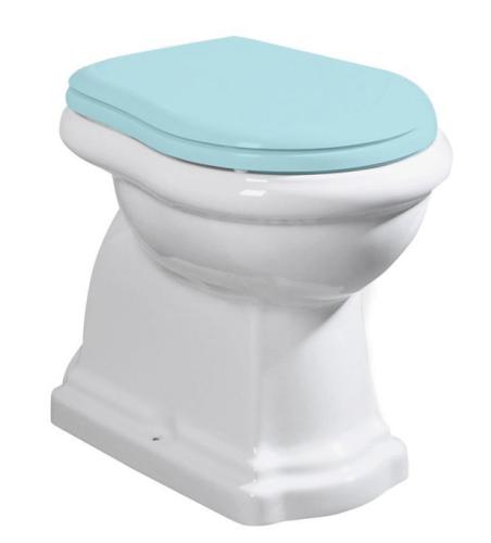 RETRO misa WC 38,5x59cm, dolny odpływ, biały 101001