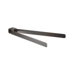 PIRENEI obrotowy wieszak na ręczniki podwójny 350 mm, gun metal PI2381