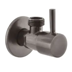 Zawór narożny 1/2 x 3/8, gun metal SL028