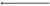Wąż przyłączeniowy ze stali nierdzewnej M10x3/8", 40cm, gun metal 33358 długośc