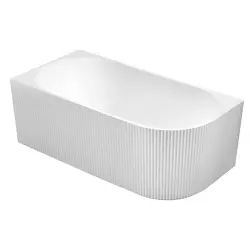 TIBERA STRIP  L wanna wolnostojąca 150x75 cm, biała (lewa) E1047G