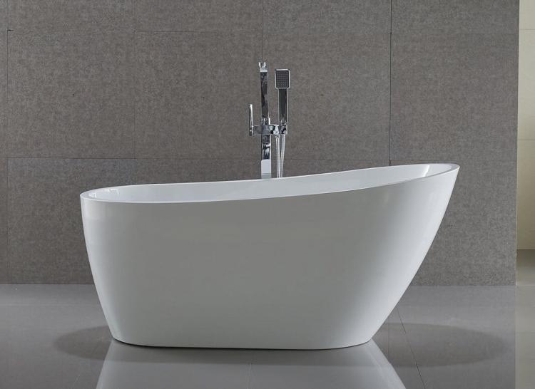 TISA Wanna wolnostojąca 150x75 cm E1575 z baterią podłogową