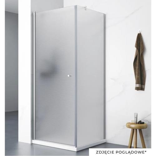 PILOT kabina prysznicowa prostokątna 900x1000x1900 mm szkło brick PT090WI100