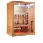 OPEN Trzyosobowa Sauna na podczerwień infrared 150x120x200cm SANOTECHNIK J20150