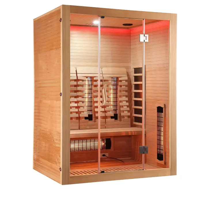 OPEN Trzyosobowa Sauna na podczerwień infrared 150x120x200cm SANOTECHNIK J20150